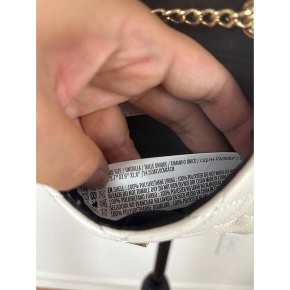 B1 Forever 21 Mini Crossbody Bag Quilted Emily in Paris Coquette Y2K Parisian - Picture 10 of 10